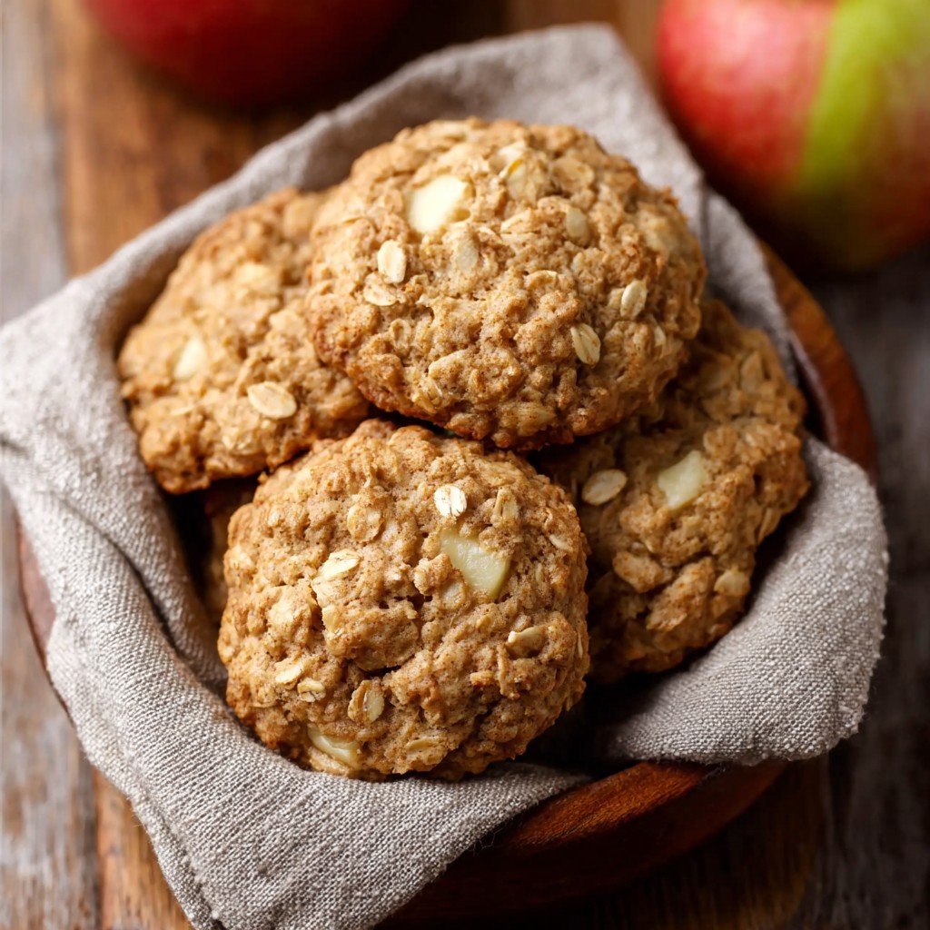 Apple Oatmeal Cookies Recipe