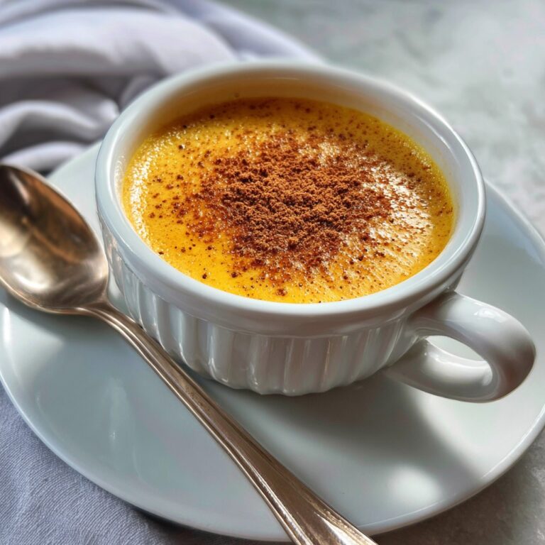 Creamy Pumpkin Egg Custard Recipe