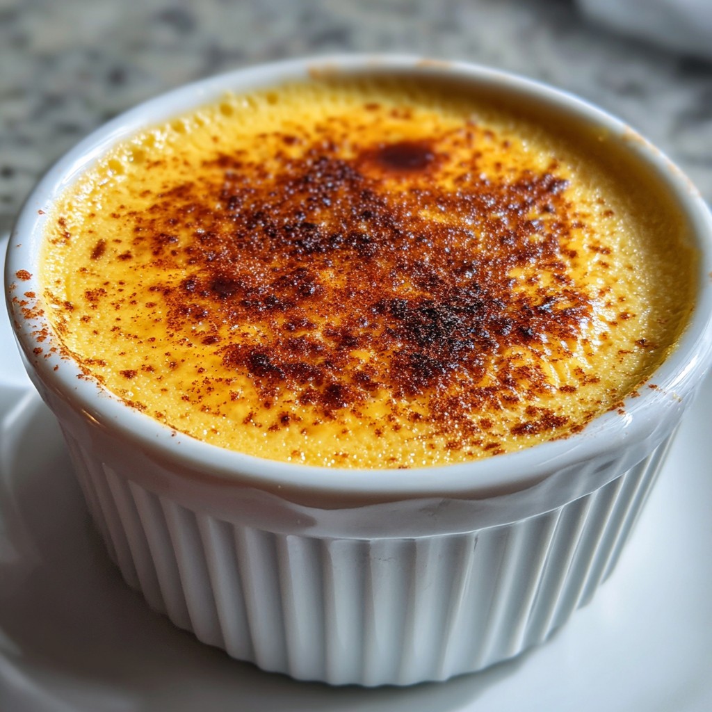 Creamy Pumpkin Egg Custard Recipe