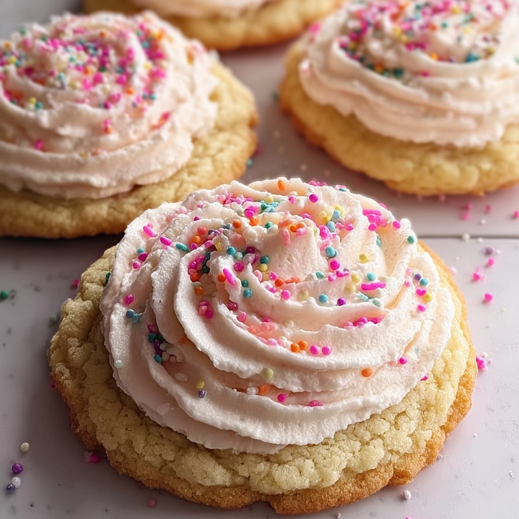 Crumbl Pink Sugar Cookies – Easy Copycat Recipe at Home