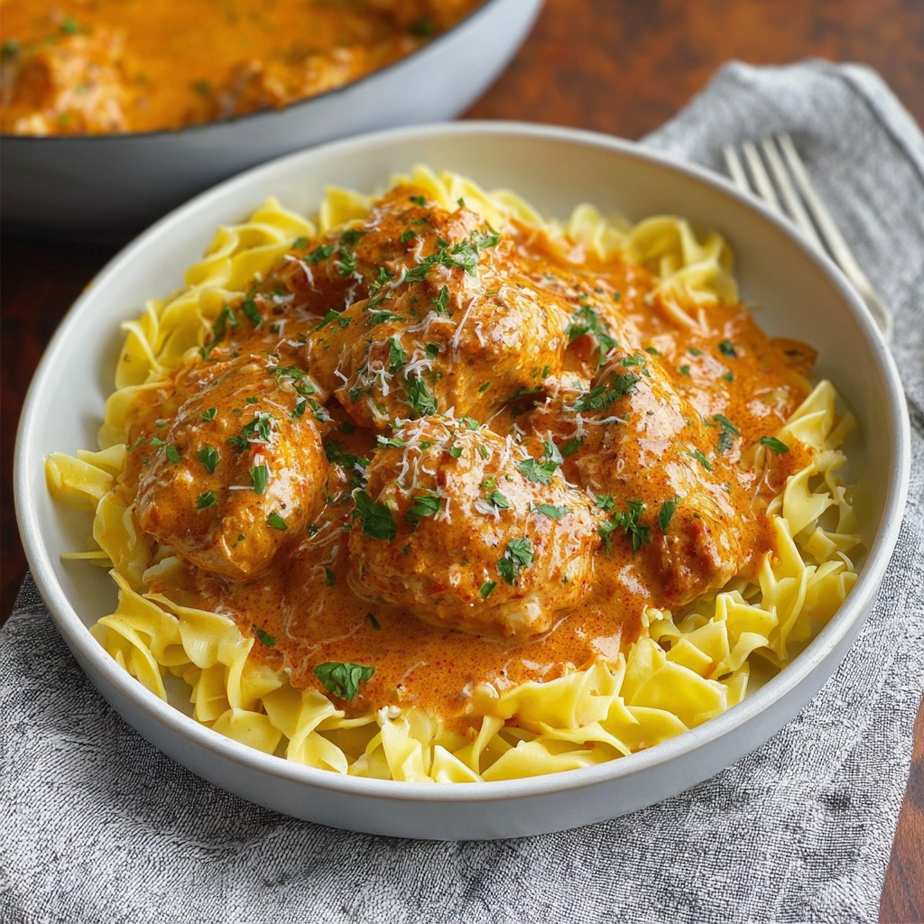 Easy Chicken Paprikash Recipe