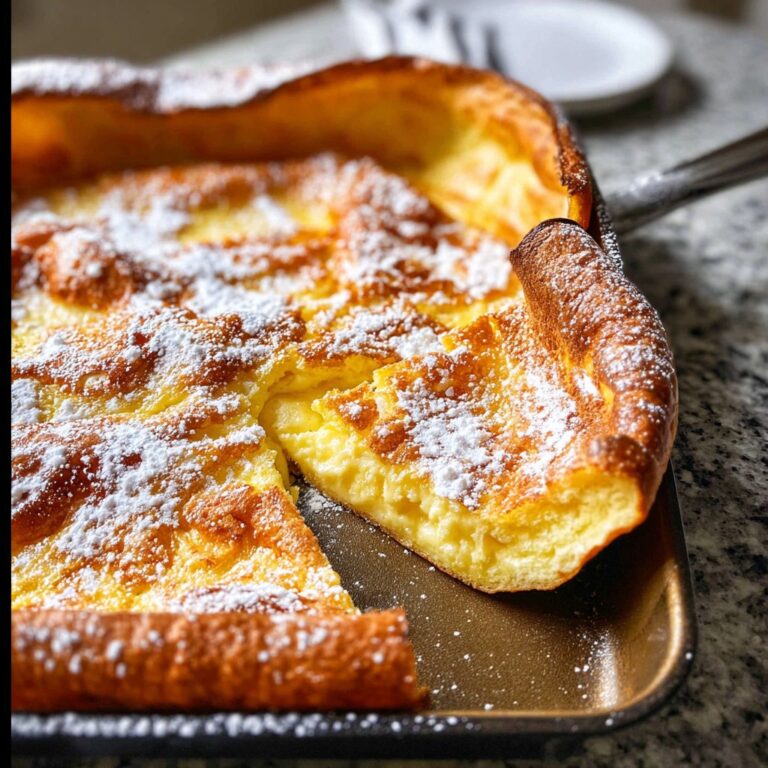 Easy German Pancake Recipe – Baked Pancake Breakfast Idea