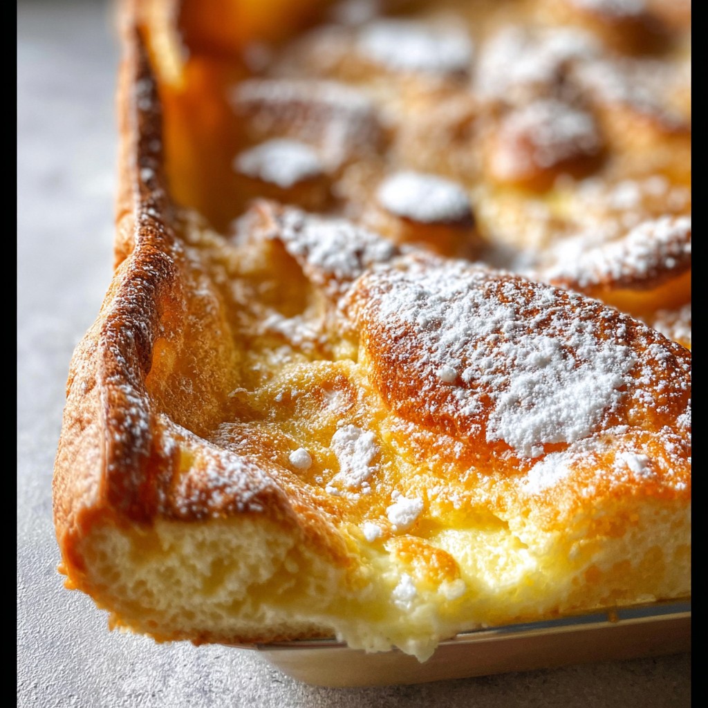 Easy German Pancake Recipe – Baked Pancake Breakfast Idea