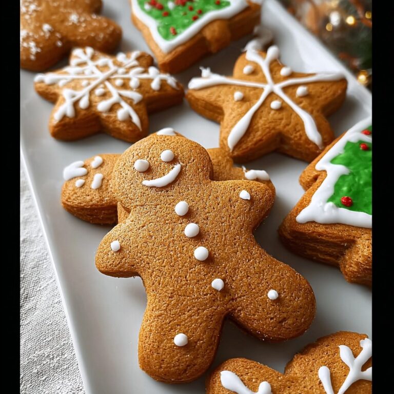 Easy Homemade Gingerbread Cookies