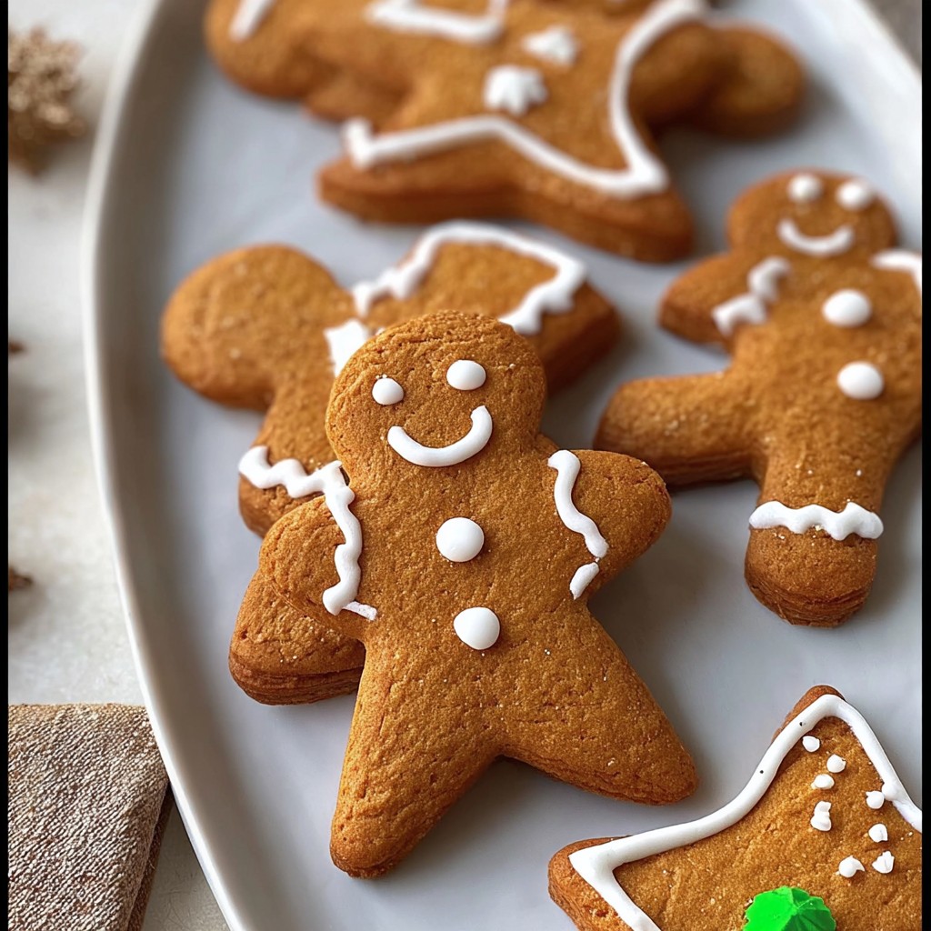 Easy Homemade Gingerbread Cookies
