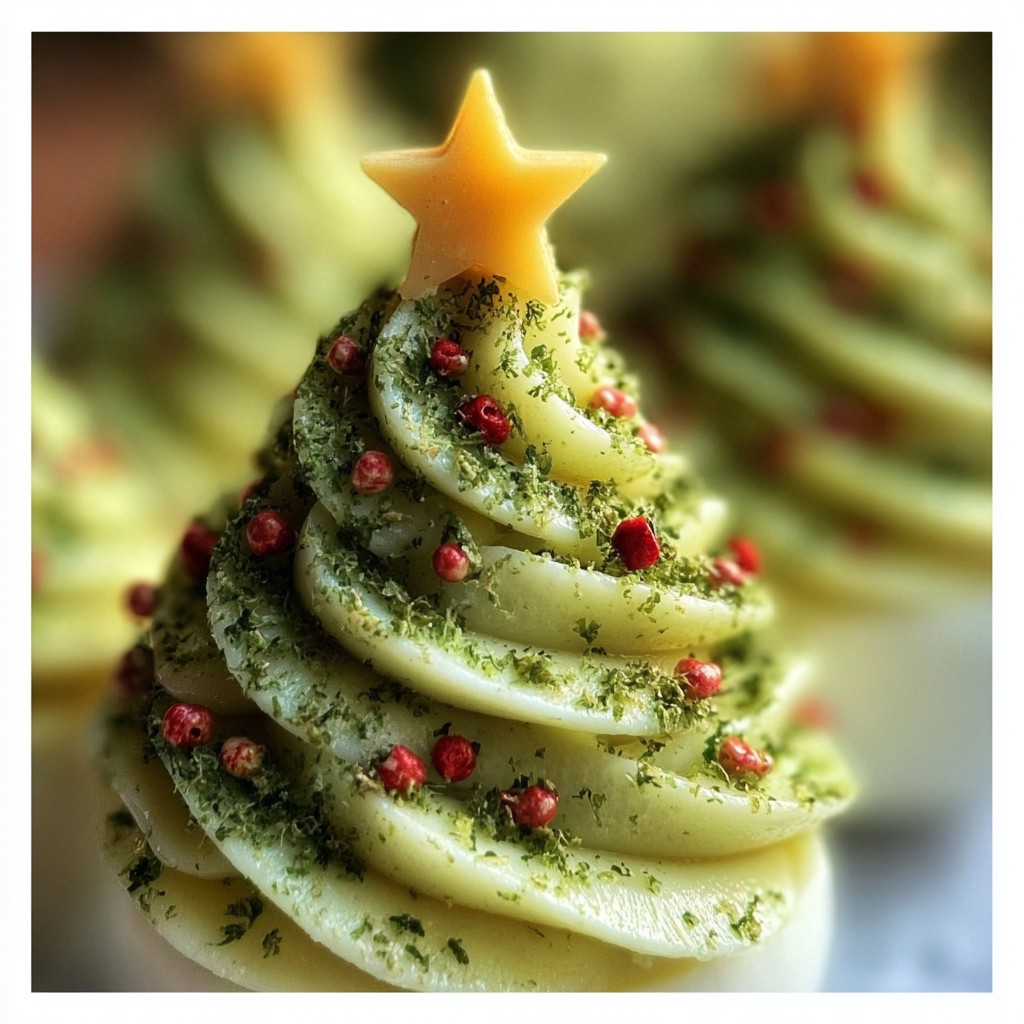 Festive Christmas Tree Eggs – Perfect Holiday Appetizer