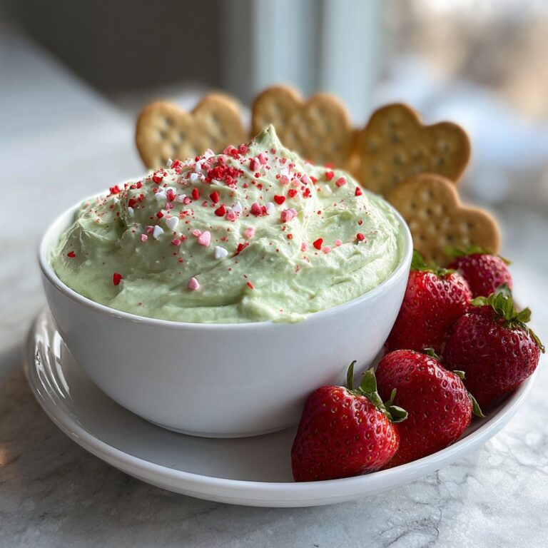 Grinch-Inspired Dessert Dip – A Fun Holiday Recipe Idea