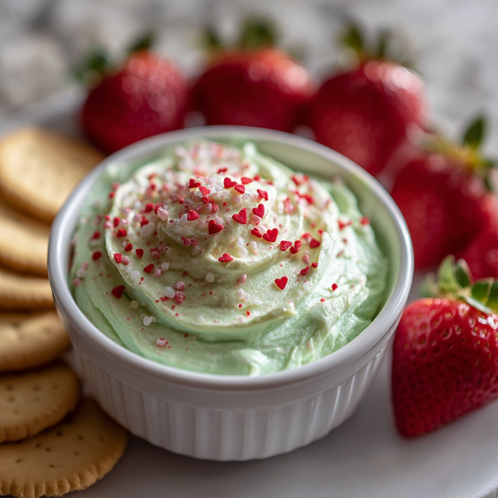 Grinch-Inspired Dessert Dip – A Fun Holiday Recipe Idea