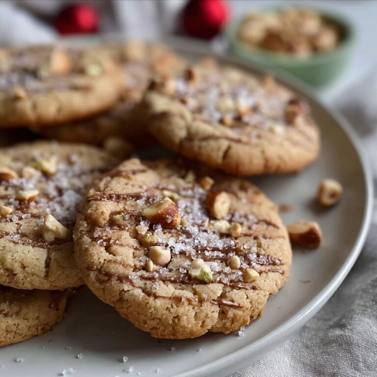 Holiday Hazelnut Cookies with Sea Salt – A Sweet & Salty Recipe Idea