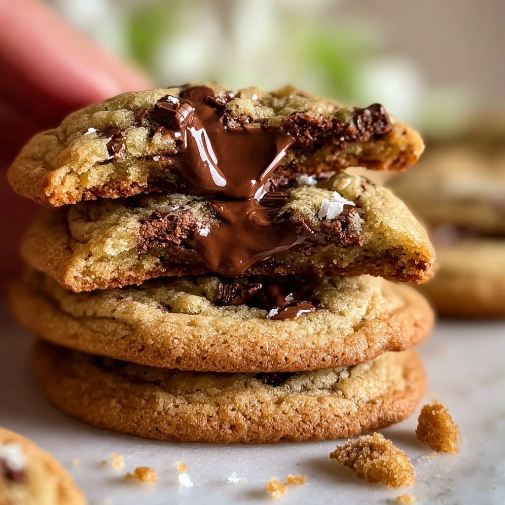 Nutella Stuffed Cookies
