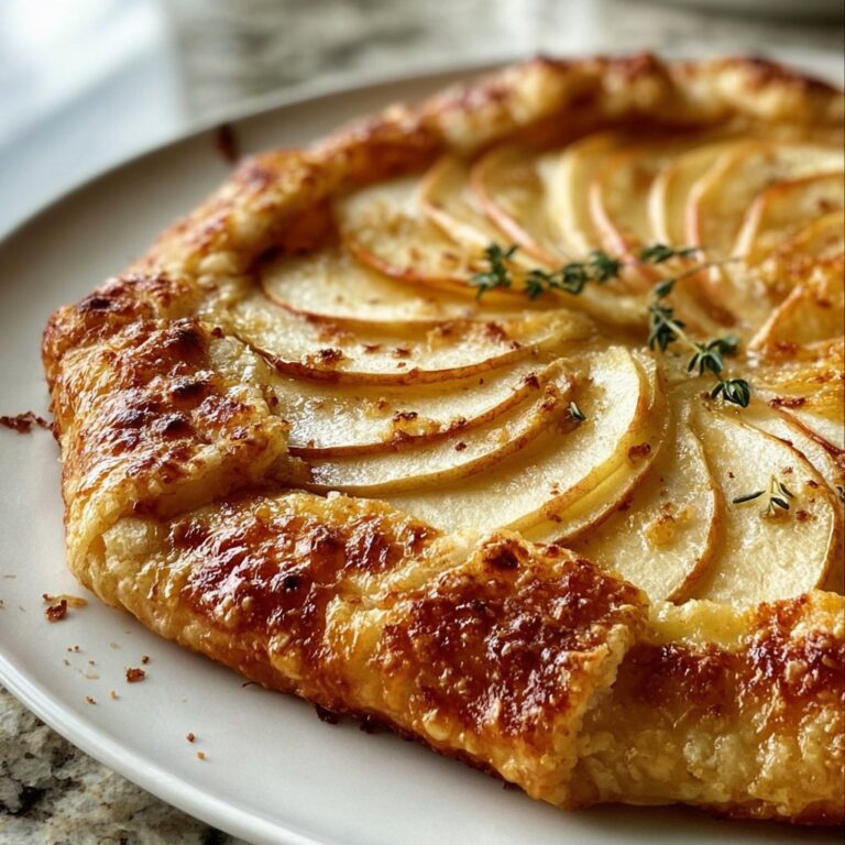 Rustic Apple Cheddar Galette – Easy Recipe Idea for Entertaining