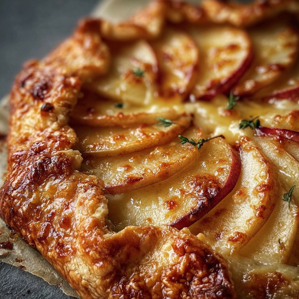 Rustic Apple Cheddar Galette – Easy Recipe Idea for Entertaining