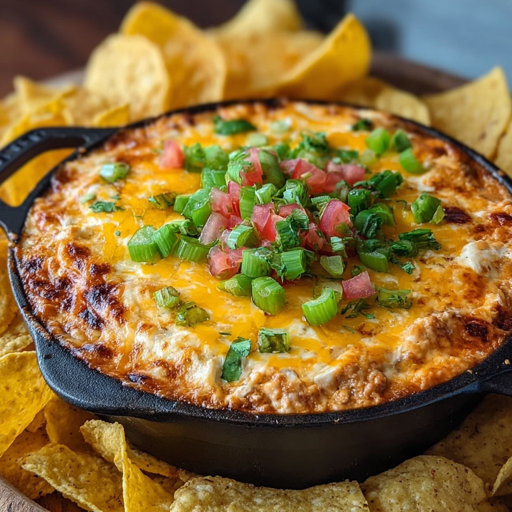 Texas Trash Dip: A Bold and Cheesy Delight