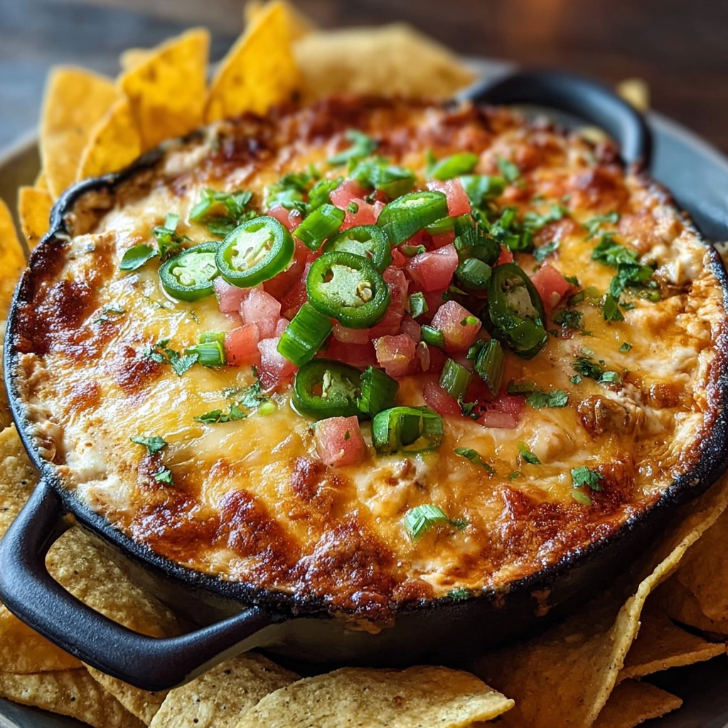 Texas Trash Dip: A Bold and Cheesy Delight