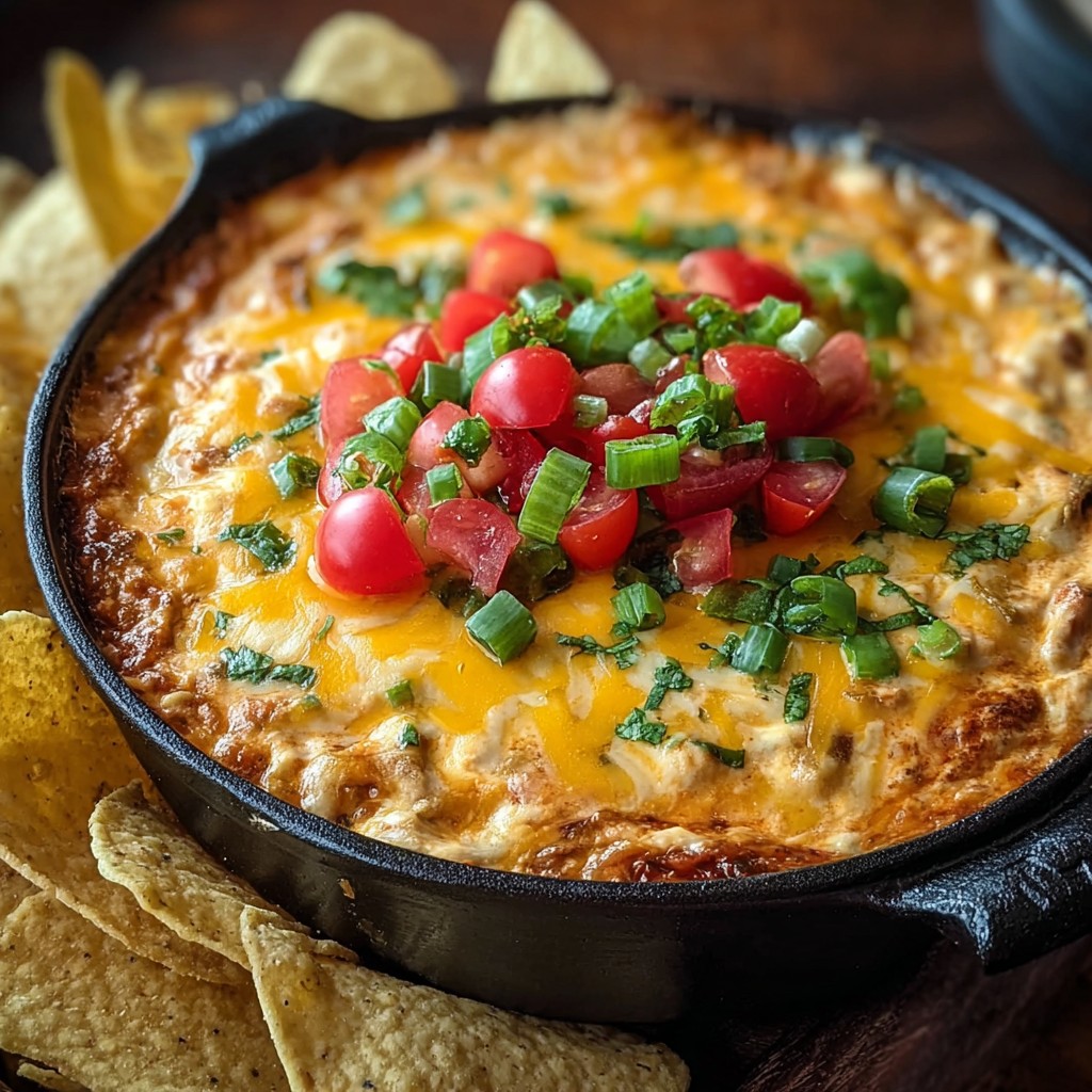Texas Trash Dip: A Bold and Cheesy Delight
