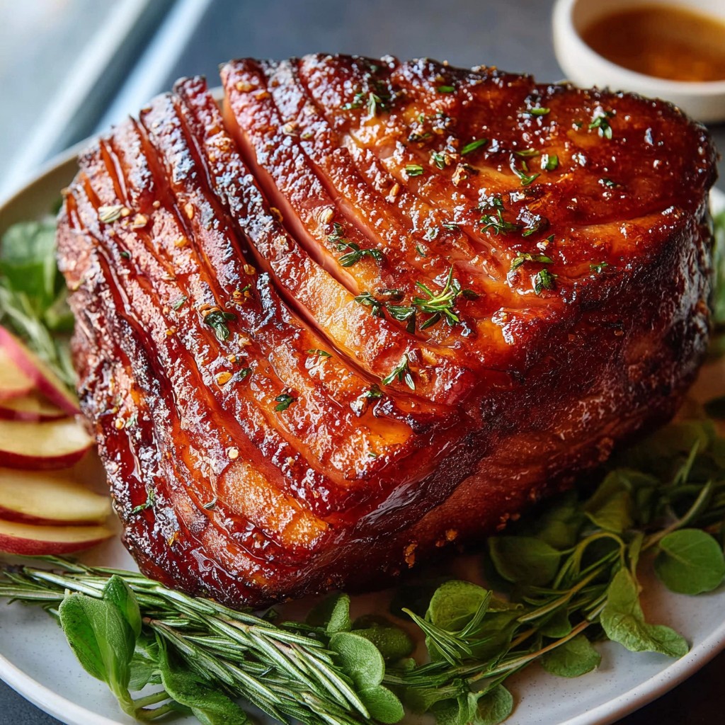 Thanksgiving Honey Glazed Ham – Perfect for Serving a Crowd