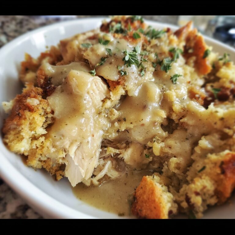 1980s Slow Cooker Chicken and Stuffing