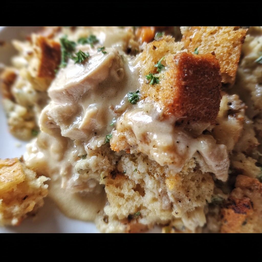 1980s Slow Cooker Chicken and Stuffing