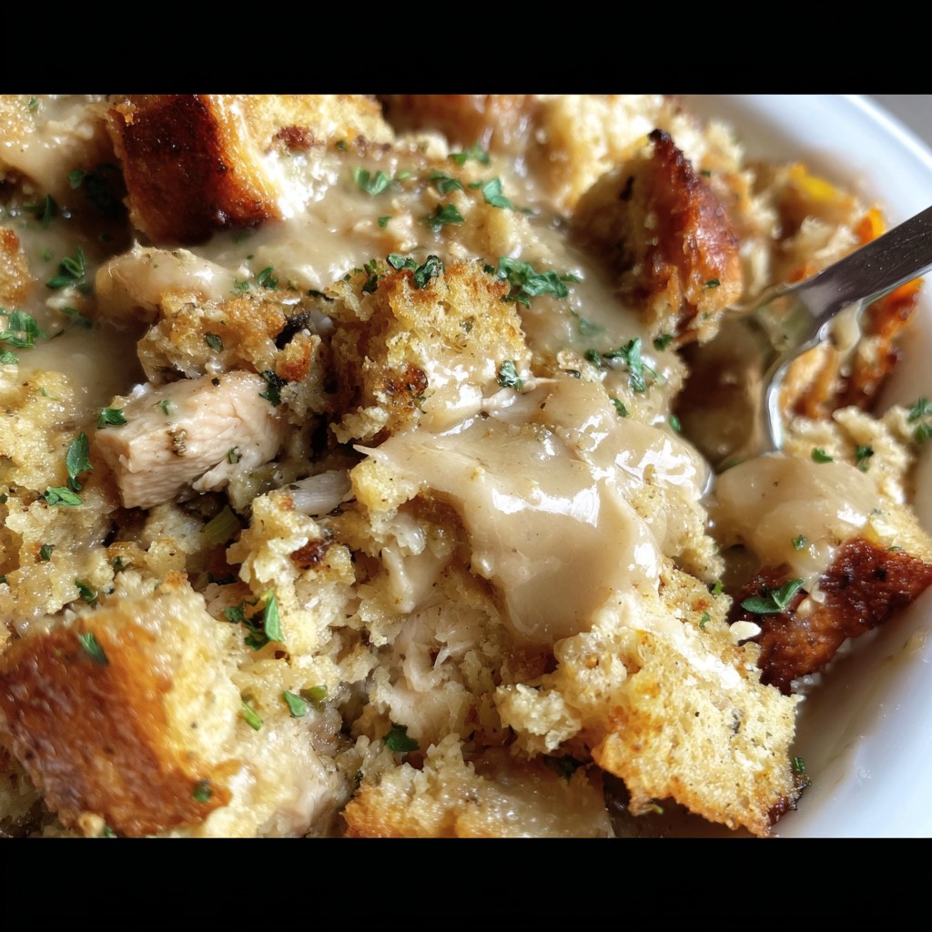 1980s Slow Cooker Chicken and Stuffing