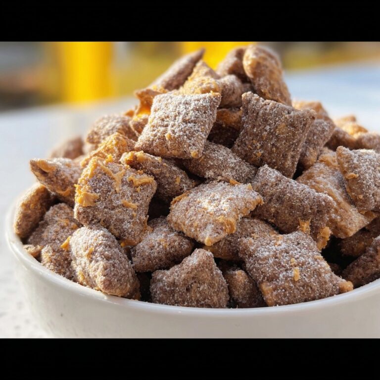 Butterfinger Puppy Chow – Sweet & Crunchy Party Snack