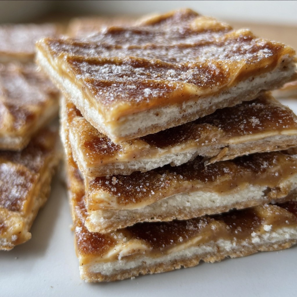Cinnamon Sugar Saltine Toffee – A Churro-Inspired Holiday Treat
