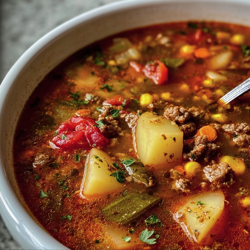 Cowboy Soup – Hearty, Bold & Ready in One Pot