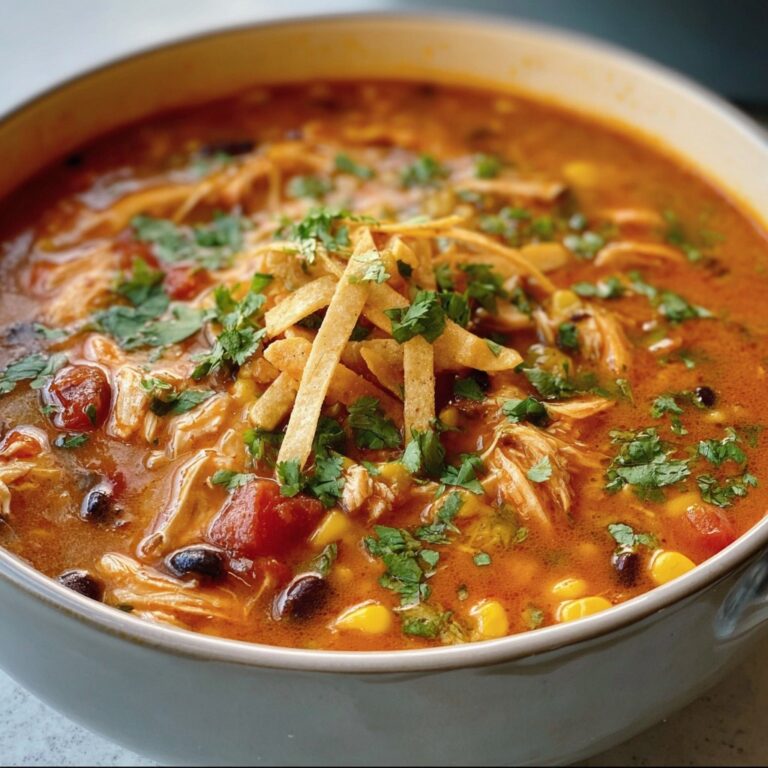 Creamy Chicken Enchilada Soup – Bold Tex-Mex Comfort