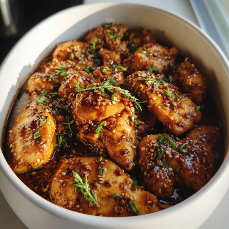 Crockpot Honey Garlic Chicken