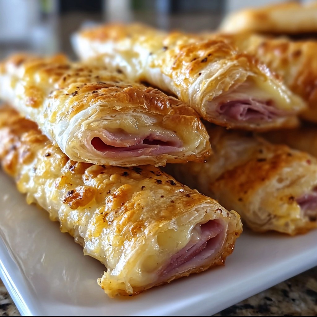 Ham and Cheese Sticks – A Savory Snack Delight
