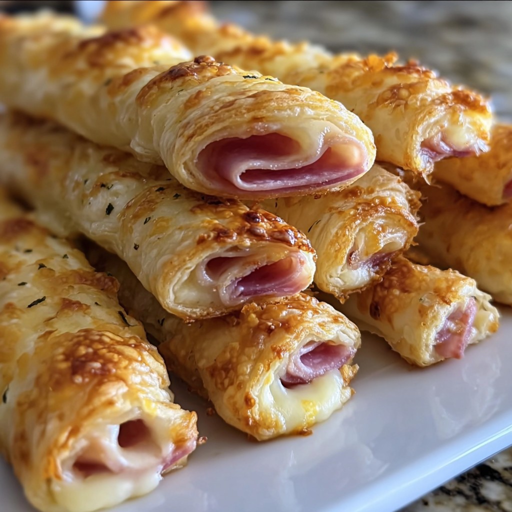 Ham and Cheese Sticks – A Savory Snack Delight