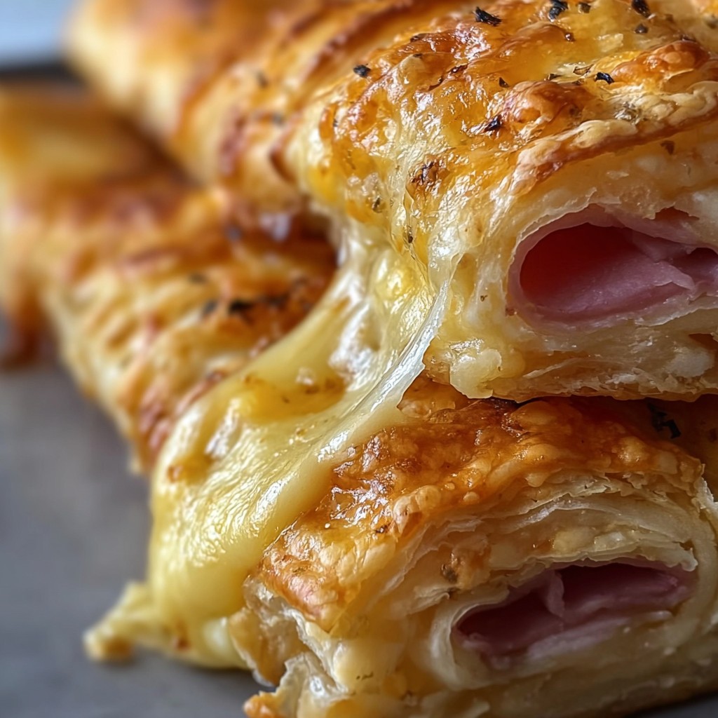 Ham and Cheese Sticks – A Savory Snack Delight