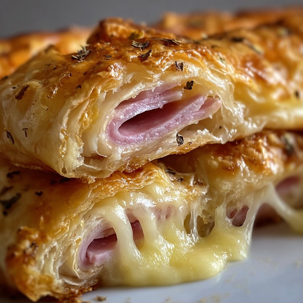 Ham and Cheese Sticks – A Savory Snack Delight