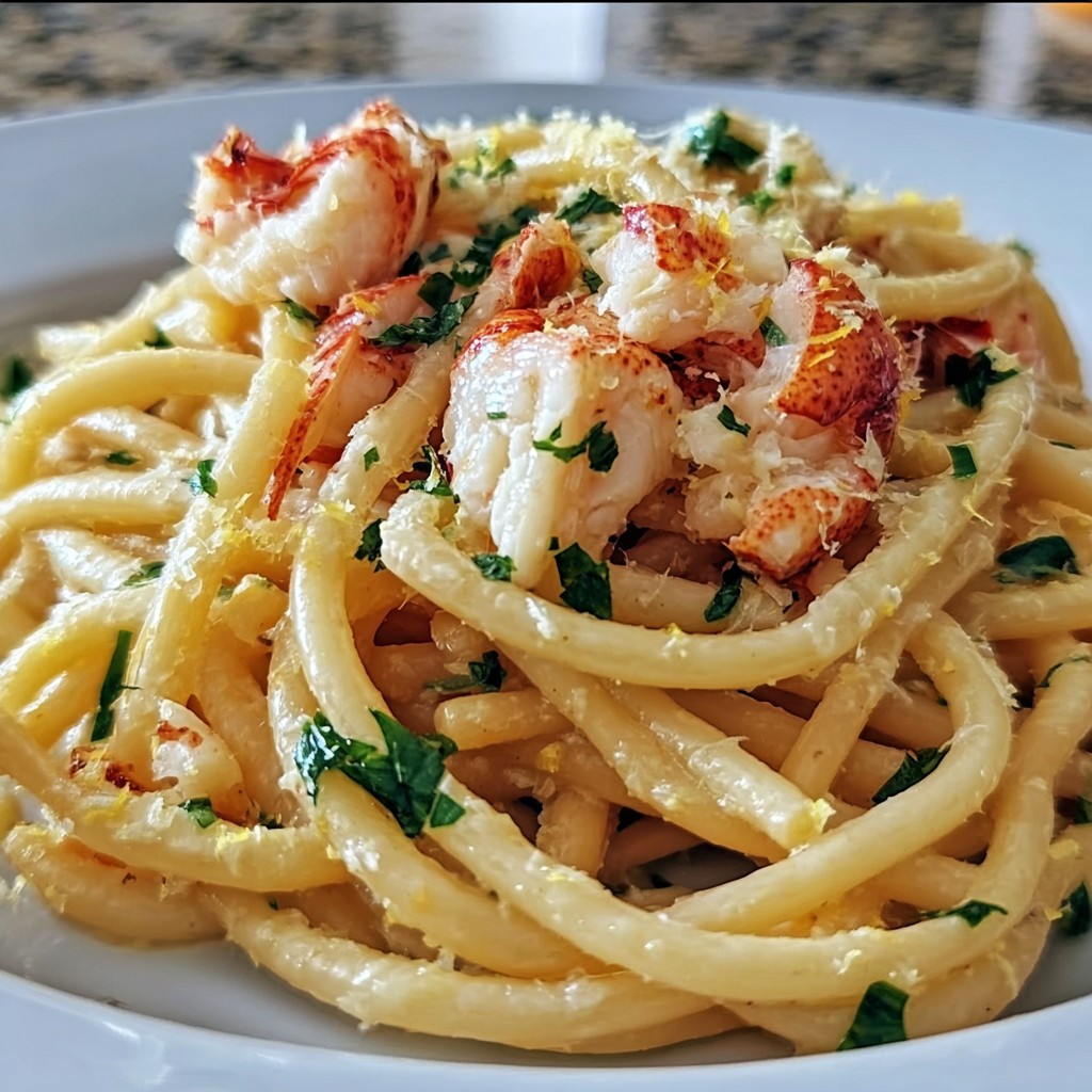 Lobster Pasta with Bucatini – A Showstopping Dinner Recipe