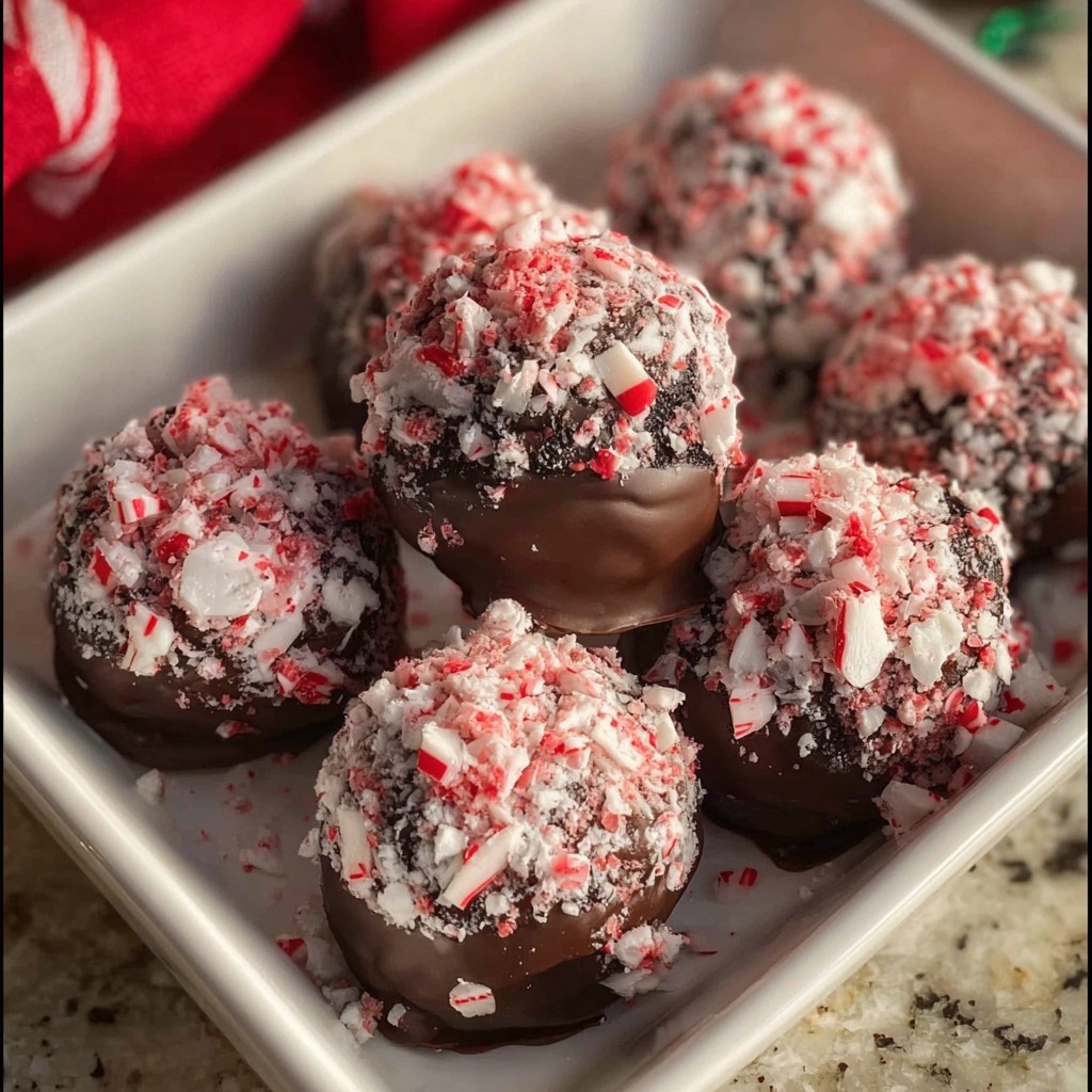 No-Bake Peppermint Oreo Balls – A Festive Recipe Idea