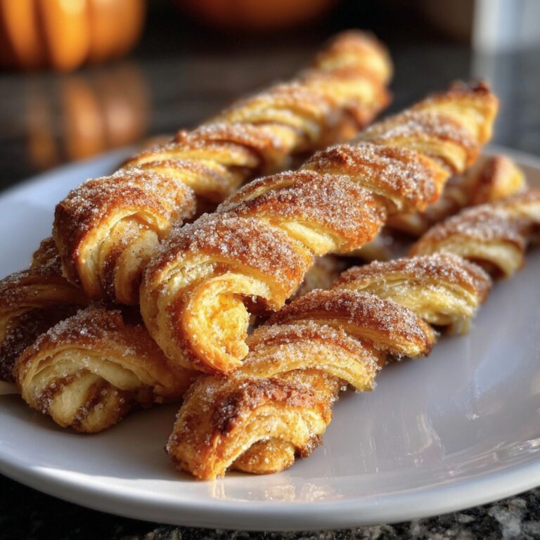 Pumpkin Pie Puff Pastry Twists – Sweet, Spiced & Shareable