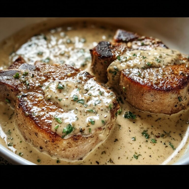 Slow Cooker Pork Chops with Garlic Parmesan Sauce – Slow Cooker Pork Chops