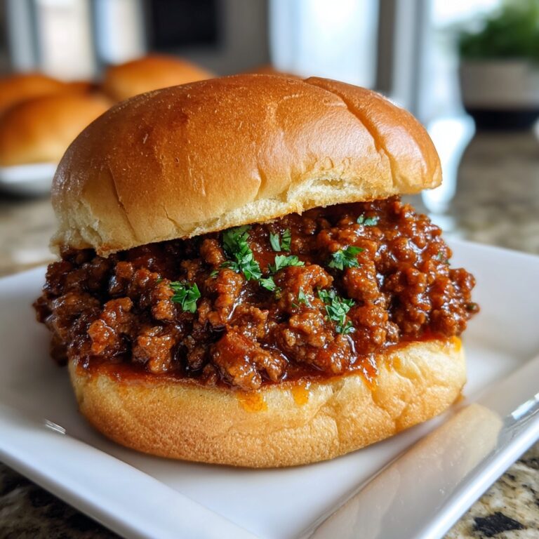 Slow Cooker Sloppy Joes