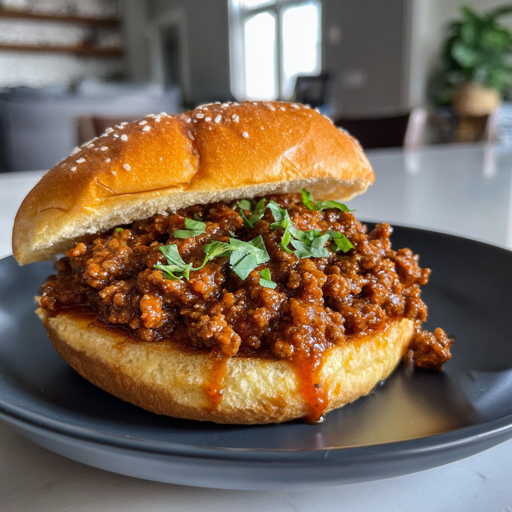 Slow Cooker Sloppy Joes