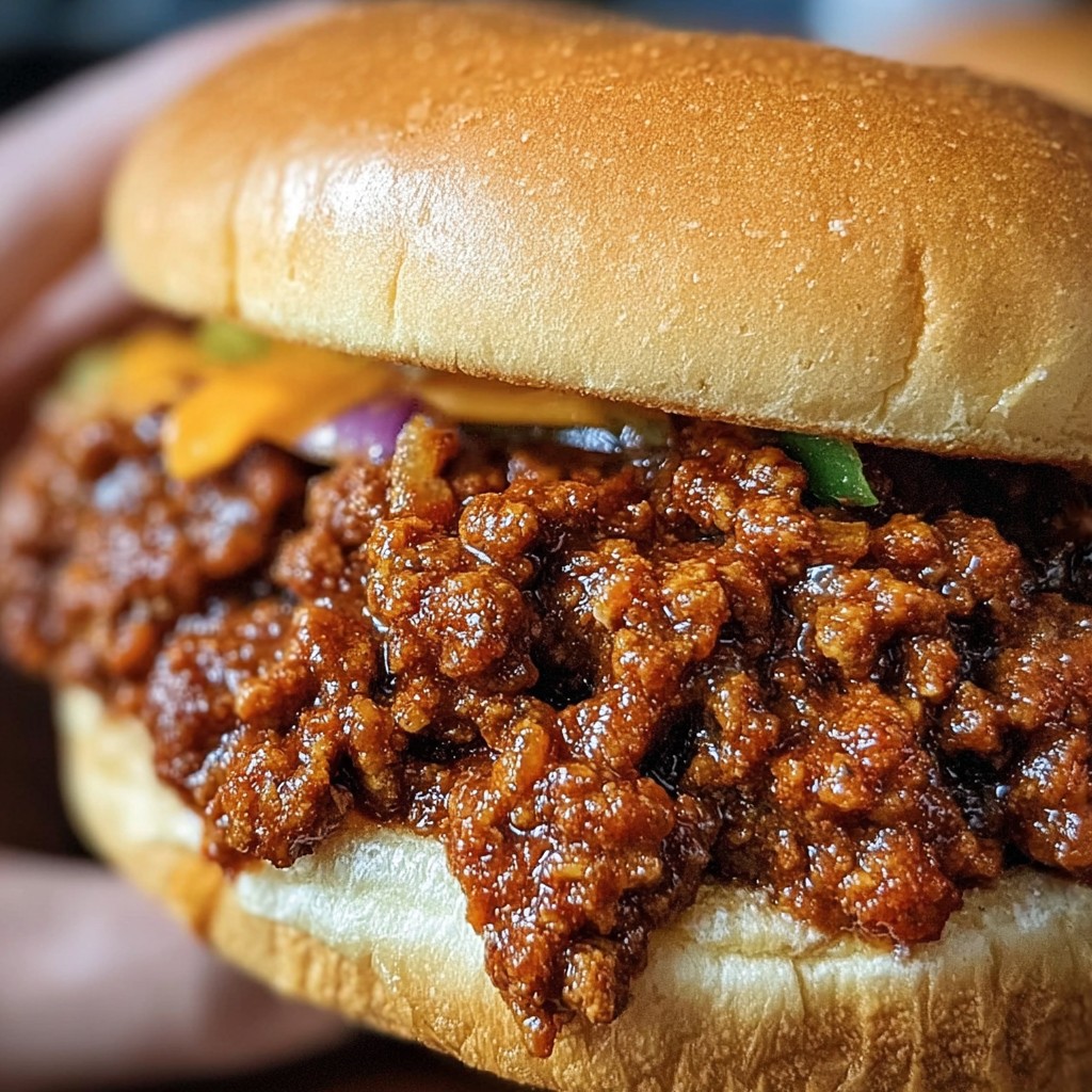 Slow Cooker Sloppy Joes