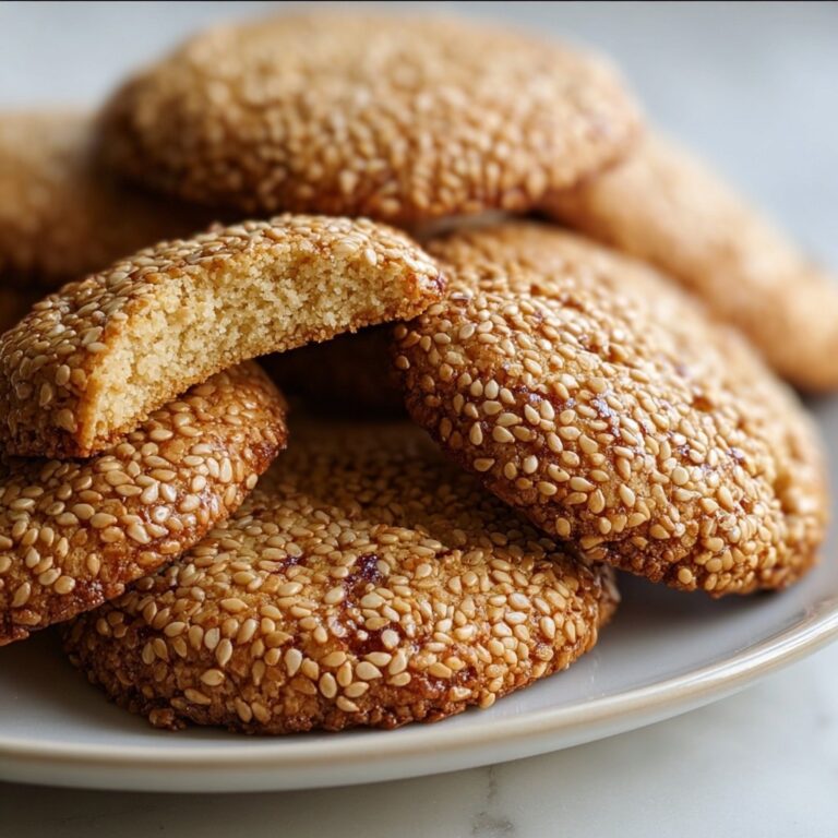 Soft Sesame Tahini Cookies – A Unique Twist on Classic Cookies