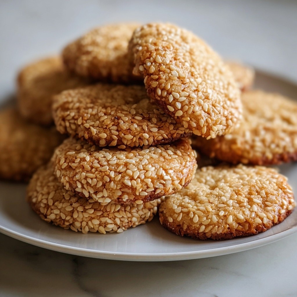 Soft Sesame Tahini Cookies – A Unique Twist on Classic Cookies