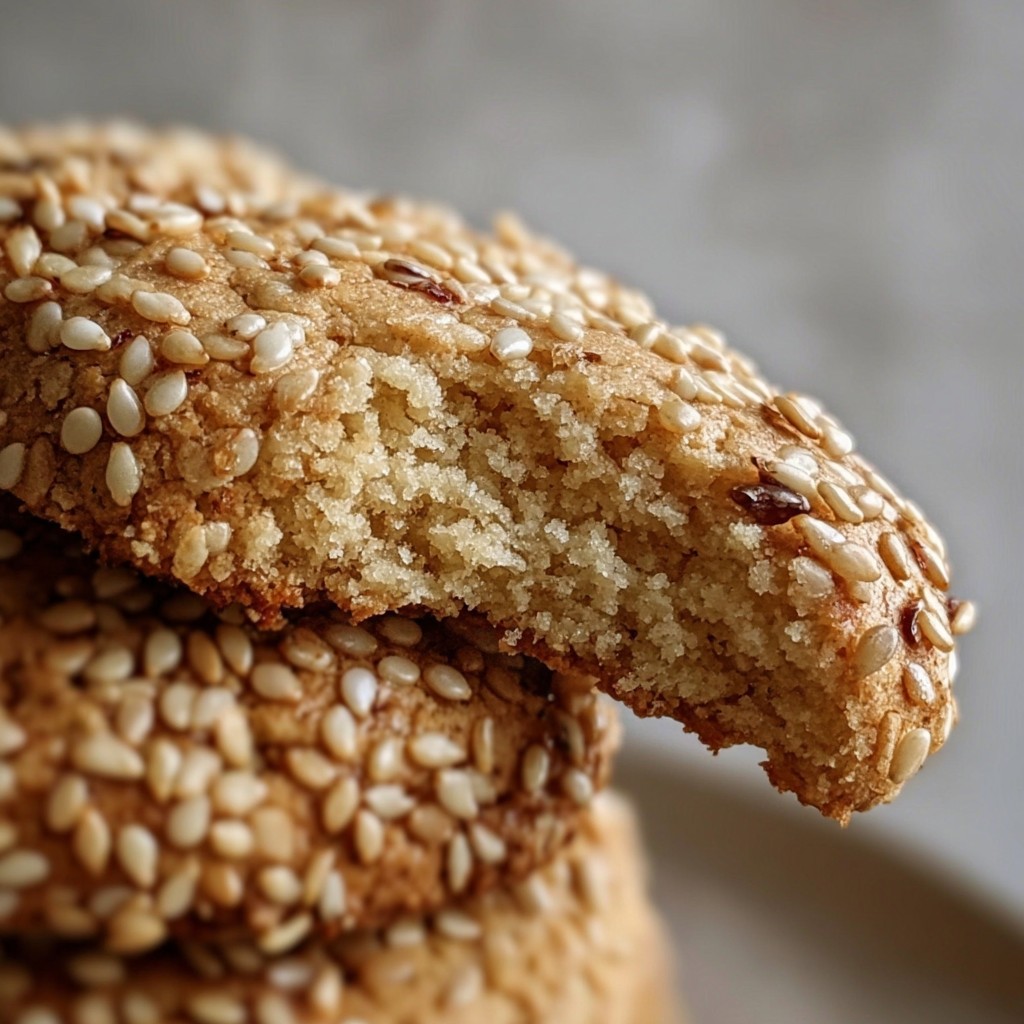 Soft Sesame Tahini Cookies – A Unique Twist on Classic Cookies