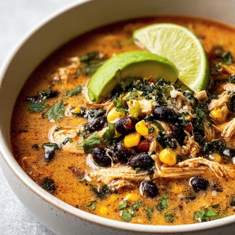 Tex-Mex Chicken & Black Bean Soup – Bold & Cozy