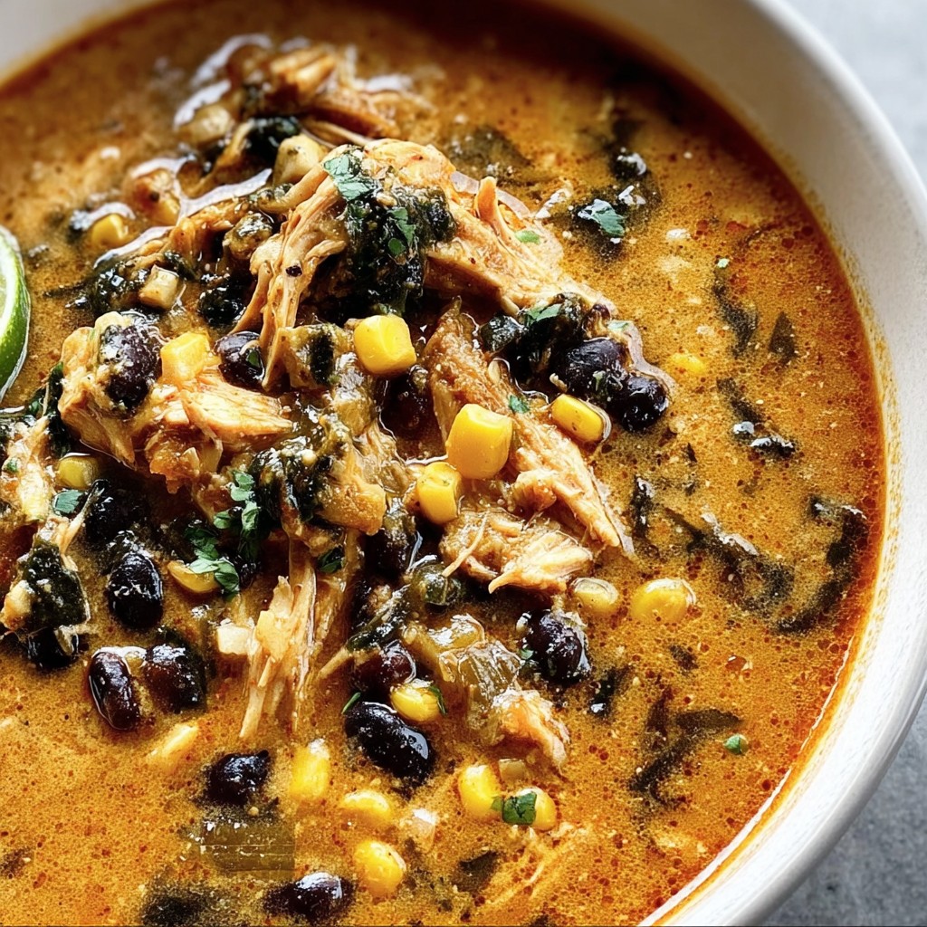 Tex-Mex Chicken & Black Bean Soup – Bold & Cozy