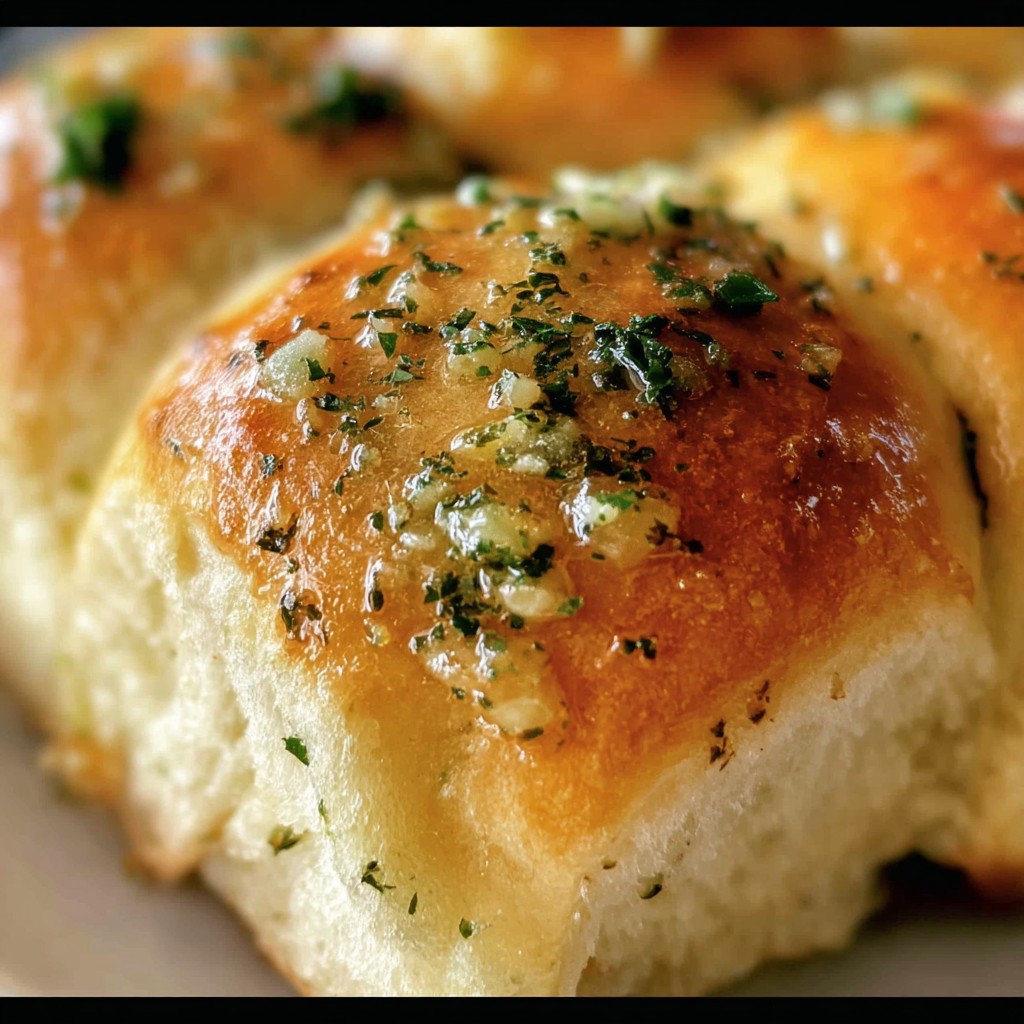 The Best Garlic Butter Dinner Rolls