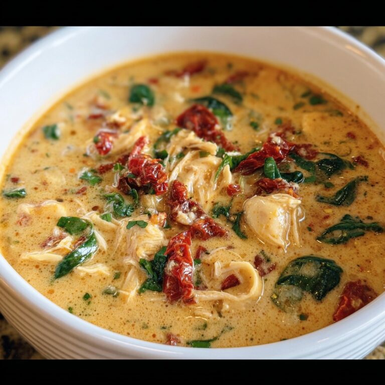 Tuscan Marry Me Chicken Soup – Creamy, Rich & Irresistible