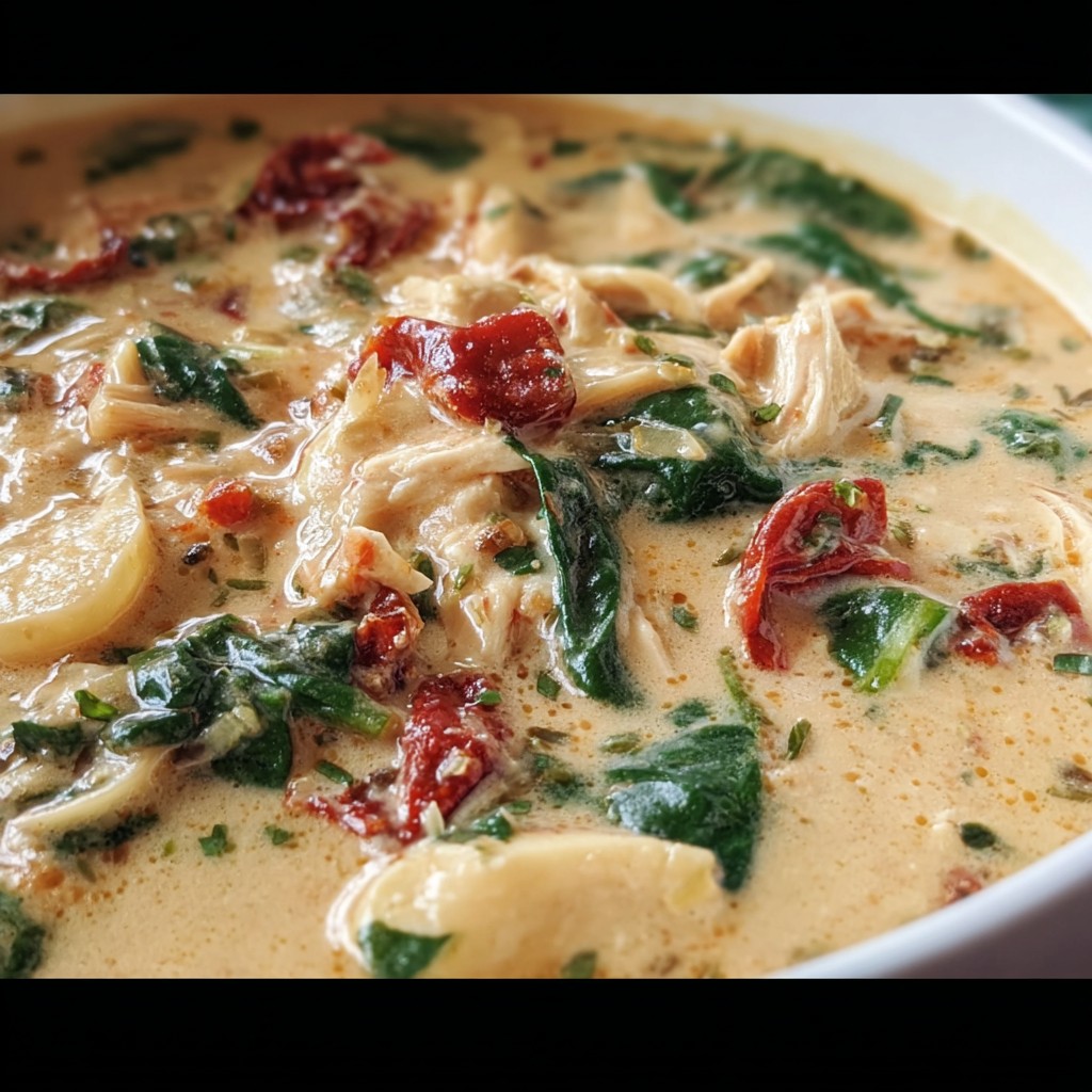 Tuscan Marry Me Chicken Soup – Creamy, Rich & Irresistible