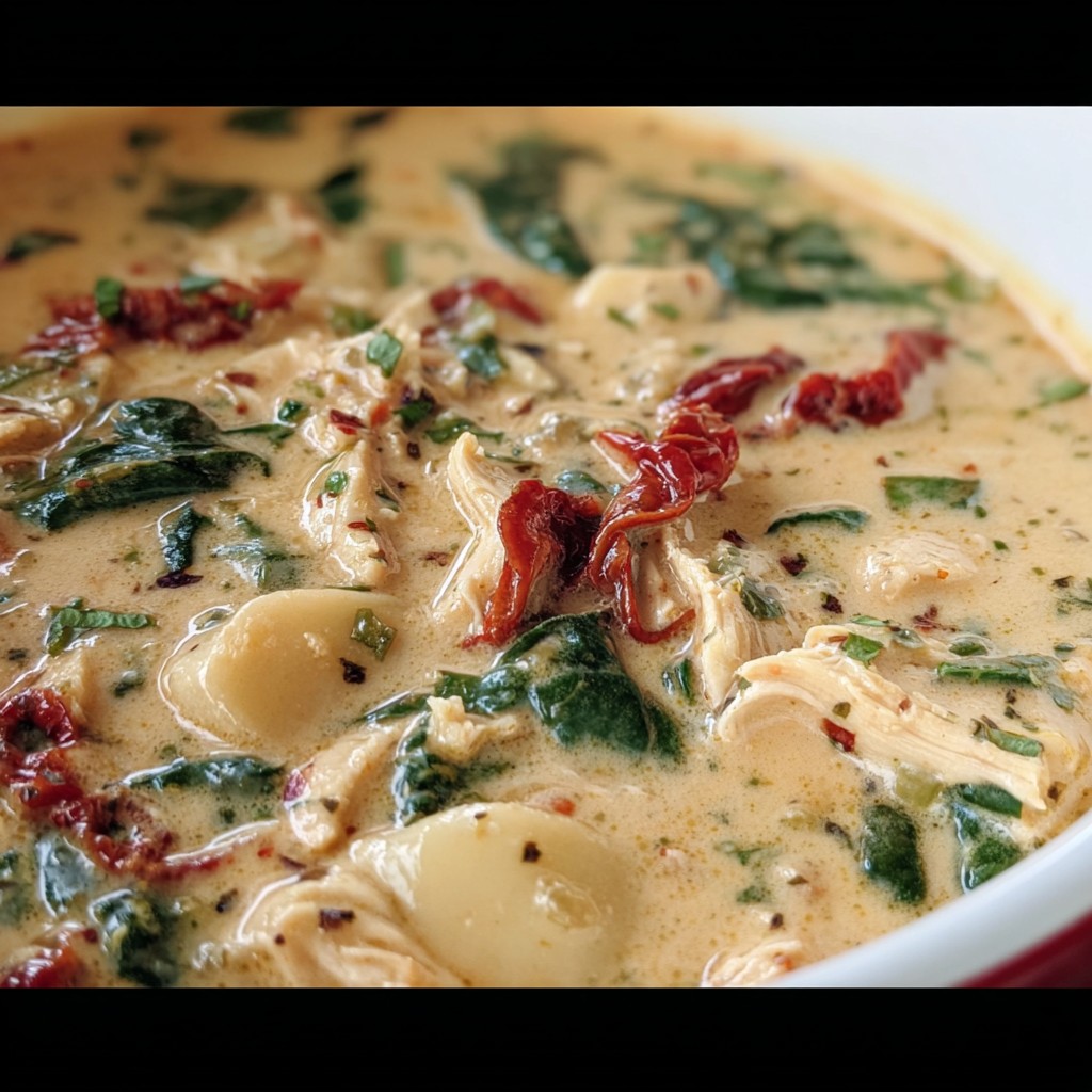 Tuscan Marry Me Chicken Soup – Creamy, Rich & Irresistible